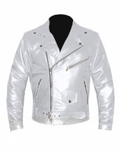 Load image into Gallery viewer, Men&#39;s Stylish Superb Real Genuine Leather Bomber Biker Jacket #579-LE