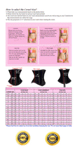 Load image into Gallery viewer, Heavy Duty 26 Double Steel Boned Waist Training Velvet Underbust Tight Shaper Corset #8023-VEL