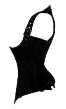 Load image into Gallery viewer, Heavy Duty 26 Double Steel Boned Waist Training Cotton Underbust Tight Lacing Shaper Corset #8028-TC