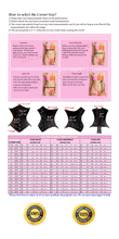 Load image into Gallery viewer, 26 Double Steel Boned Waist Training Tight Lacing Dull Satin Underbust Shaper Corset #8033-BT-DS-SA