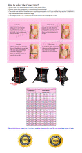 Load image into Gallery viewer, Luvsecretlingerie Heavy Duty 26 Double Steel Boned Waist Training Underbust Tight Shaper Corset #8079-L