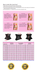 Heavy Duty 18 Double Steel Boned Waist Training Cotton Cincher Waspie Underbust Shaper Corset #8079-TC