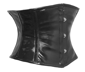 Heavy Duty 18 Double Steel Boned Waist Training PVC Underbust Tight Shaper Corset #8079-PVC