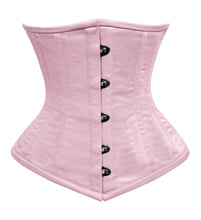 Load image into Gallery viewer, Heavy Duty 26 Double Steel Boned Waist Training Satin Underbust Shaper Corset