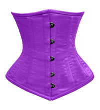 Load image into Gallery viewer, Heavy Duty 26 Double Steel Boned Waist Training Satin Underbust Shaper Corset