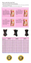 Load image into Gallery viewer, Heavy Duty 22 Double Steel Boned Waist Training Leather Long Torso Overbust Shaper Corset #8289-LE
