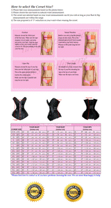 26 Double Steel Boned Waist Training Real Leather Long Torso Overbust Tight Shaper Corset #8396-LE