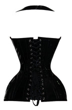Load image into Gallery viewer, Heavy Duty 26 Double Steel Boned Waist Training PVC Overbust Tight Shaper Corset #8462-D-PVC