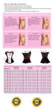 Load image into Gallery viewer, Heavy Duty 24 Double Steel Boned Waist Training Satin Overbust Tight Shaper Corset #8472-SA