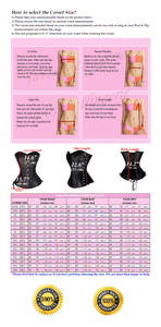 Heavy Duty 26 Double Steel Boned Waist Training REAL LEATHER Overbust Tight Shaper Corset #8481-B-LE
