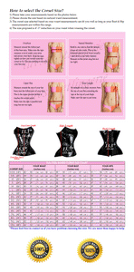 Heavy Duty 24 Double Steel Boned Waist Training PVC Overbust Tight Shaper Corset #8489-PVC