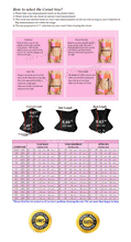 Load image into Gallery viewer, Luvsecretlingerie Heavy Duty 26 Double Steel Boned Waist Training Cotton Underbust Tight Shaper Corset #8499-TC