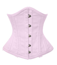 Load image into Gallery viewer, Luvsecretlingerie Heavy Duty 26 Double Steel Boned Waist Training Cotton Underbust Tight Shaper Corset #8499-TC