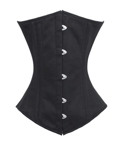 Heavy Duty 26 Double Steel Boned Waist Training Cotton Underbust Tight Shaper Corset #8520-TC1