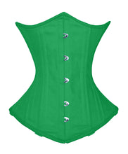 Load image into Gallery viewer, Heavy Duty 26 Double Steel Boned Waist Training Cotton Underbust Tight Shaper Corset #8520-TC2