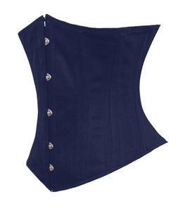 Heavy Duty 26 Double Steel Boned Waist Training Cotton Underbust Tight Shaper Corset #8520-TC1