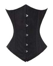 Load image into Gallery viewer, luvsecretlingerie Heavy Duty 26 Double Steel Boned Waist Training Cotton Underbust Tight Shaper Corset #8523-TC