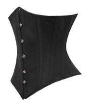 Load image into Gallery viewer, luvsecretlingerie Heavy Duty 26 Double Steel Boned Waist Training Cotton Underbust Tight Shaper Corset #8523-TC