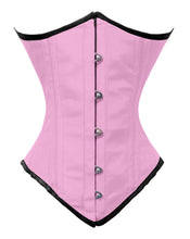 Load image into Gallery viewer, Heavy Duty 26 Double Steel Boned Waist Training SATIN Underbust Tight Shaper Corset #8523-BT-DS-SA