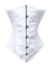 Load image into Gallery viewer, Heavy Duty 26 Double Steel Boned Waist Training Satin Underbust Tight Shaper Corset #8523-OT-DS-SA