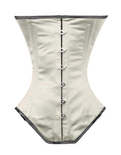 Load image into Gallery viewer, Heavy Duty 26 Double Steel Boned Waist Training Satin Underbust Tight Shaper Corset #8525-A-BT-SA
