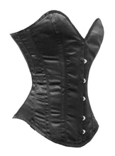 Load image into Gallery viewer, Heavy Duty 26 Double Steel Boned Waist Training Satin Overbust Tight Shaper Corset #8526-OT-SA