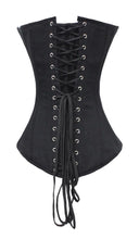 Load image into Gallery viewer, Heavy Duty 26 Double Steel Boned Waist Training Cotton Overbust Tight Shaper Corset #8526-TC