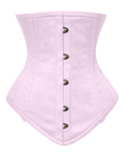 Load image into Gallery viewer, Heavy Duty 26 Double SteelBoned Waist Training Cotton Normal Torso Underbust Shaper Corset 8540-S-TC