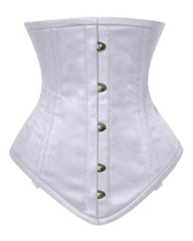 Load image into Gallery viewer, Heavy Duty 26 Double SteelBoned Waist Training Cotton Normal Torso Underbust Shaper Corset 8540-S-TC