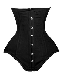 Heavy Duty 26 Double Steel Boned Waist Training Cotton Underbust Corset #8551-TC2