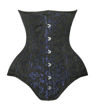 Load image into Gallery viewer, Heavy Duty 26 Double Steel Boned Waist Training Brocade Underbust Tight Shaper Corset #8551-BRO