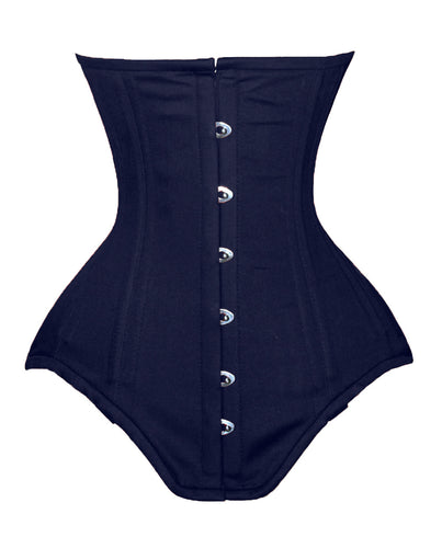 Heavy Duty 26 Double Steel Boned Waist Training Cotton Underbust Corset #8551-TC2