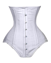 Load image into Gallery viewer, Heavy Duty 26 Double Steel Boned Waist Training Cotton Underbust Corset #8551-TC2