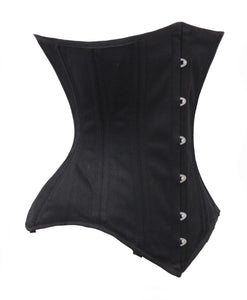 Heavy Duty 26 Double Steel Boned Waist Training Cotton Underbust Corset #8552-TC1