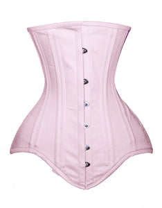 Heavy Duty 26 Double Steel Boned Waist Training Cotton Underbust Corset #8552-TC2