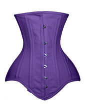 Load image into Gallery viewer, Heavy Duty 26 Double Steel Boned Waist Training Cotton Underbust Corset #8552-TC2