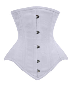 Luvsecretlingerie Heavy Duty 26 Double Steel Boned Waist Training Cotton Underbust Shaper Corset