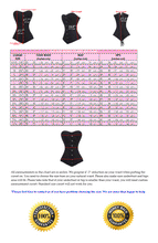 Load image into Gallery viewer, Heavy Duty 26 Double Steel Boned Waist Training Cotton Long Overbust Tight Shaper Corset #8555-TC3