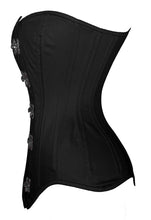 Load image into Gallery viewer, Heavy Duty 26 Double Steel Boned Waist Training Cotton Overbust Tight Shaper Corset #8555-MC-TC