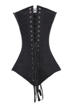 Load image into Gallery viewer, Heavy Duty 26 Double Steel Boned Waist Training Cotton Long Overbust Tight Shaper Corset #8555-TC3
