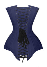 Load image into Gallery viewer, Heavy Duty 26 Double Steel Boned Waist Training Cotton Overbust Tight Shaper Corset #8555-MC-TC