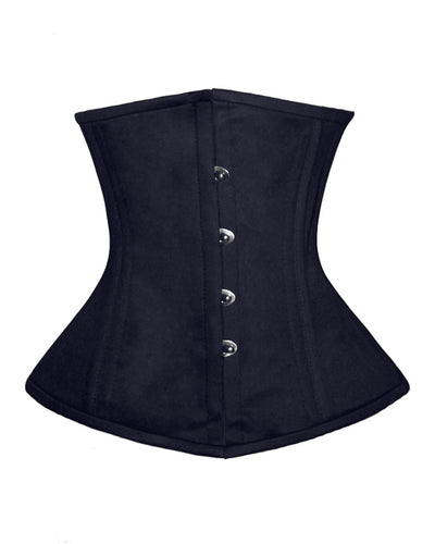 luvsecretlingerie Heavy Duty 26 Double Steel Boned Waist Training Cotton Underbust Tight Shaper Corset #8567-TC2