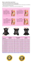 Load image into Gallery viewer, Luvsecretlingerie Heavy Duty 26 Double Steel Boned Waist Training Cotton Underbust Tight Shaper Corset #8596-TC