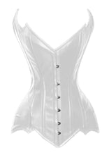 Load image into Gallery viewer, Heavy Duty 26 Double Steel Boned Waist Training Genuine Leather Overbust Shaper Corset #8718-B-LE