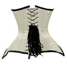 Load image into Gallery viewer, Heavy Duty 26 Double Steel Boned Waist Training Satin Underbust Tight Shaper Corset #8726-BT-SA