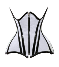 Load image into Gallery viewer, Heavy Duty 24 Double Steel Boned Waist Training Cotton Underbust Shaper Corset #8733-TC