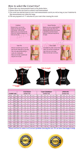 Heavy Duty 26 Double Steel Boned Waist Training Cotton Underbust Tight Shaper Corset #8801-TC