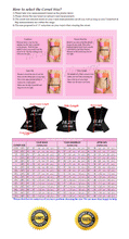 Load image into Gallery viewer, Heavy Duty 26 Double Steel Boned Waist Training Cotton Underbust Tight Shaper Corset #8801-TC