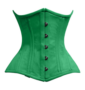 Heavy Duty 26 Double Steel Boned Waist Training Cotton Underbust Tight Shaper Corset #8801-TC