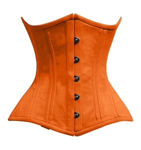 Heavy Duty 26 Double Steel Boned Waist Training Cotton Underbust Tight Shaper Corset #8801-TC